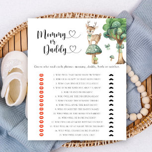Veado - chá de bebê do mamãe ou papai