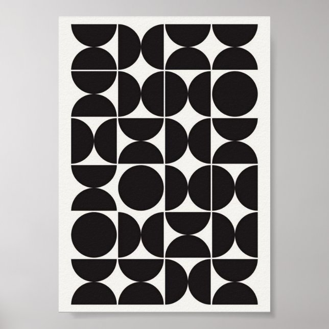 Vector geometric pattern poster (Frente)