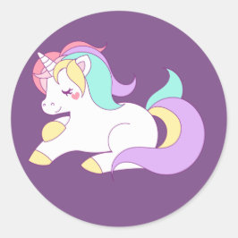 Vedante adesivo do Unicorn