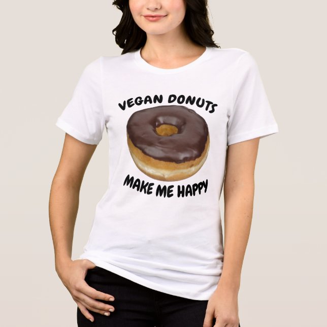 VEGAN DONUTS MAKE ME HAPPY (Frente)