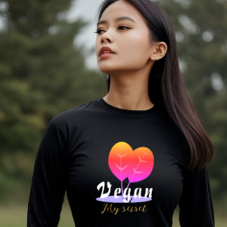 Vegan: O Segredo da Camiseta Mulher