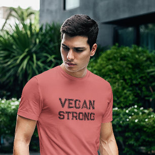 Vegan Strong Grungy Typografia
