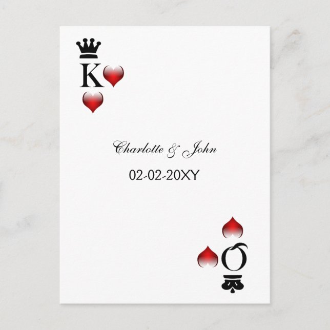 vegas guarde o anúncio de data (Frente)