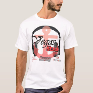 Vegas nas camisetas & nos tanques dos mares