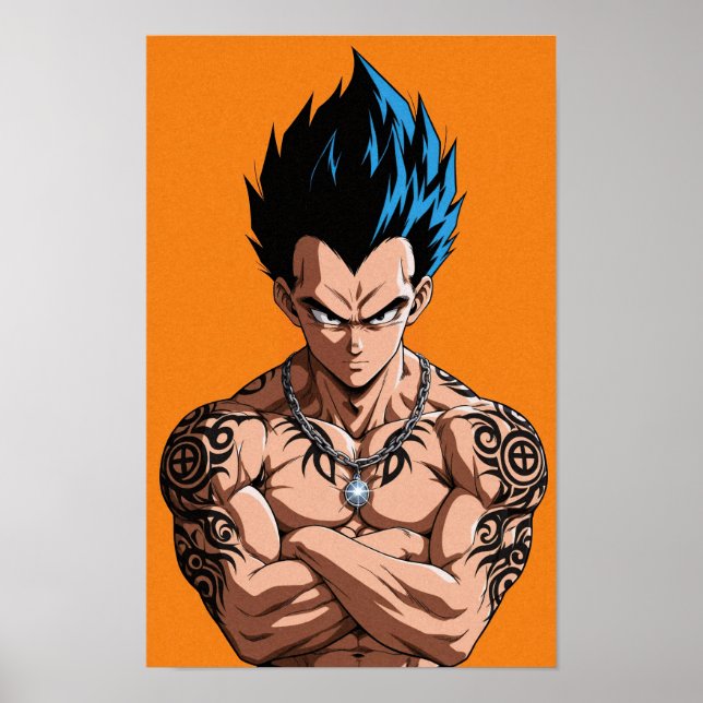 vegeta poster (Frente)