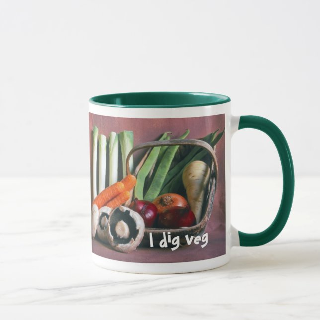 Vegetal--trug na caneca (Direita)