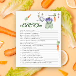 Veggie chá de fraldas 20 perguntas sobre os pais
