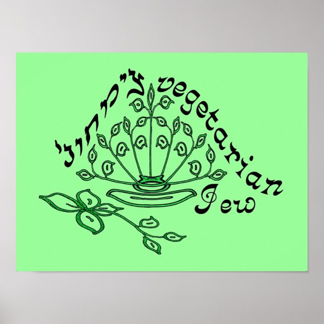 Veggie Jew Poster (Frente)