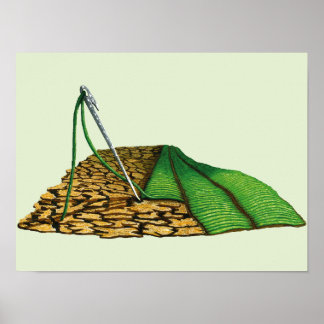 Veia da Vida - Poster de Arte Surrealista da Natur