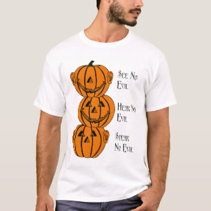 Veja Não, Ouça Não, Não Fale Sem Camiseta Mau