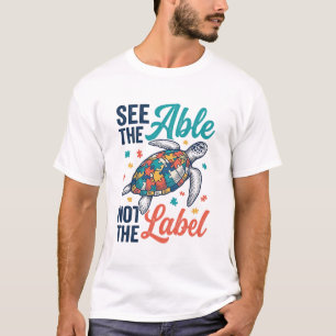 Veja o Design da Camisa de Conscientização do Puzz
