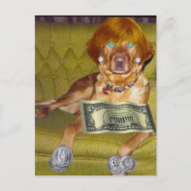 VEJA O QUE EU FAÇO PELO CARTÃO POSTAL DE DINHEIRO (Frente)