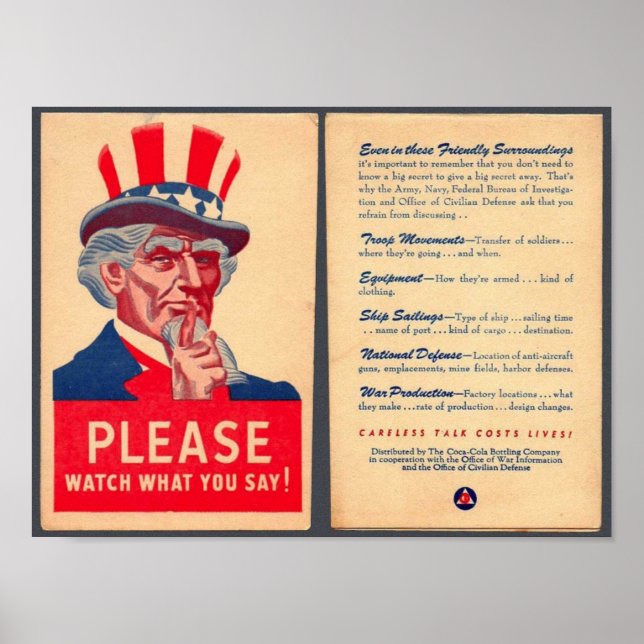 Veja o que você diz Poster (Frente)