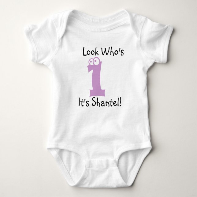 Veja quem é 1 camisa de aniversário personalizável (Frente)