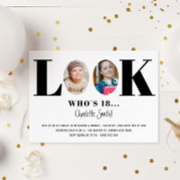 Veja quem é o convite de fotos engraçado de aniver
