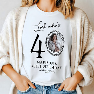 Veja quem é o quarenta aniversário de 40 anos de f