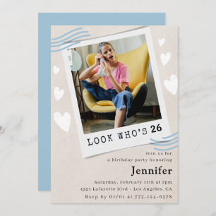 Veja quem está fazendo convites para 26 anos