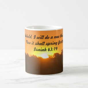 Veja uma coisa nova, caneca de café