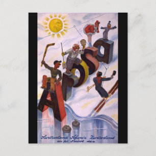 Vejo você lá Cartão postal