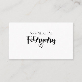 Vejo Você No Anúncio De Gravidez Em Fevereiro