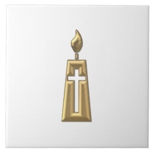 Vela "3D" do ouro