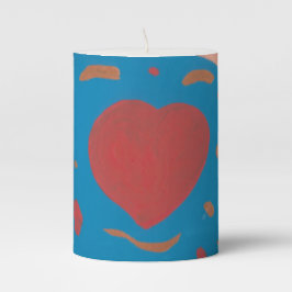 Vela Coluna Círculos de Amor