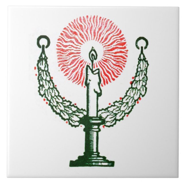 Vela de Natal Tradicional (Frente)