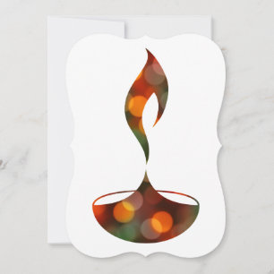 vela do bokeh do diya do diwali