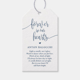 Vela Memorial Moderna, Etiqueta de Serviço Funeral