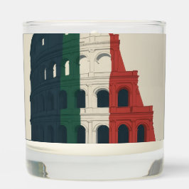 Vela Perfumada em Pote - Colosseum Vespa Tricolore