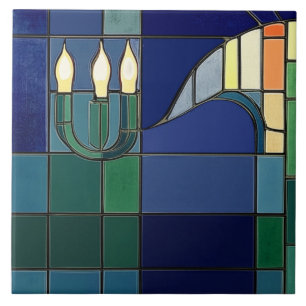 Velas Charles Rennie Mackintosh - Lado Esquerdo