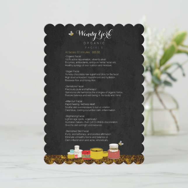 Velas MENU Abelhas de Mel Escaladas (Em pé/Frente)