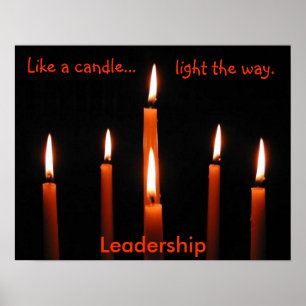 Velas pelo tdgallery - poster da liderança