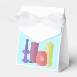 Velas Presas De Velas Favorecem Caixa De Presente