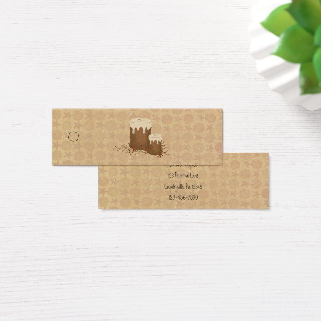 Velas Primitivas, Amarra de Descoloração (Mesa)