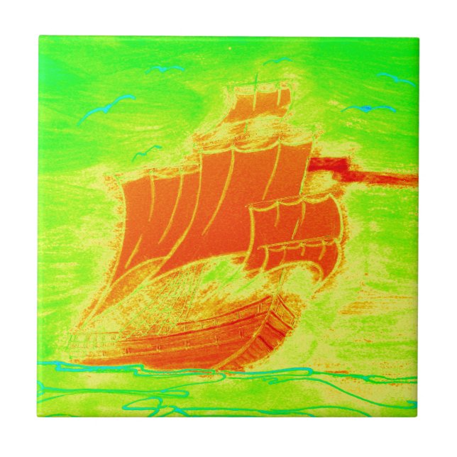 veleiro fluorescente (Frente)