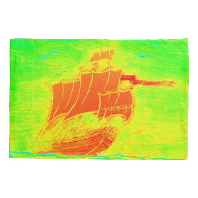 veleiro fluorescente (Verso)