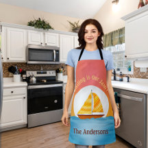 veleiro ilustrado no nascer-de-água ao sol