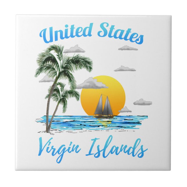 Velejando Ilhas Virgens Americanas (Frente)
