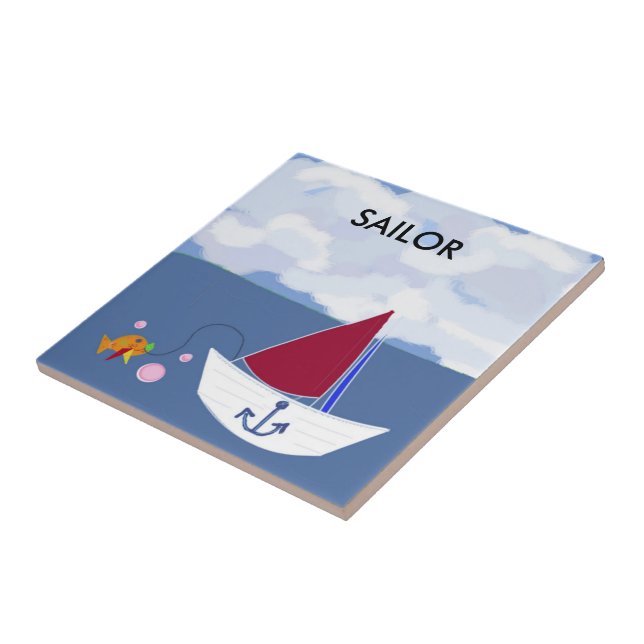 Velero no Oceano (Lateral)