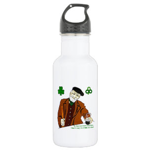 Velha garrafa de Drinker Irlandesa