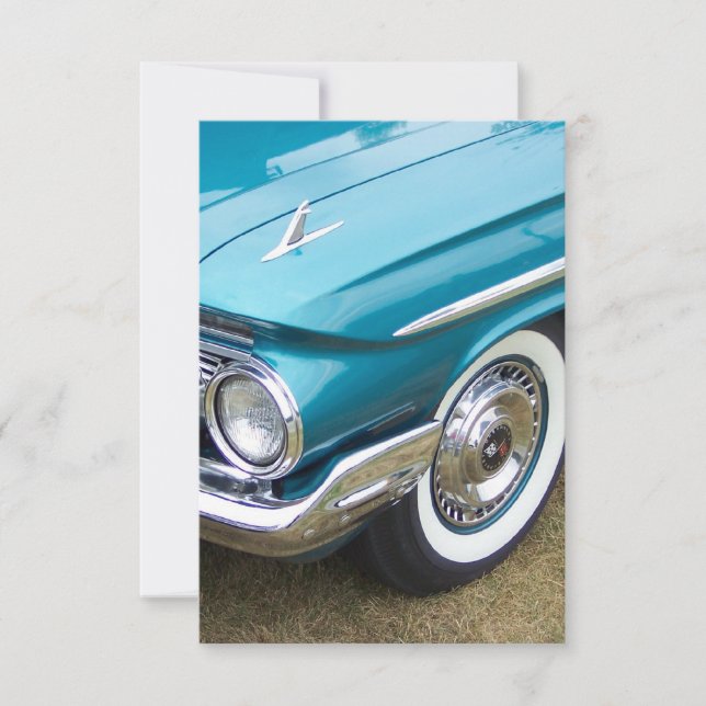 velho carro clássico impala (Frente)