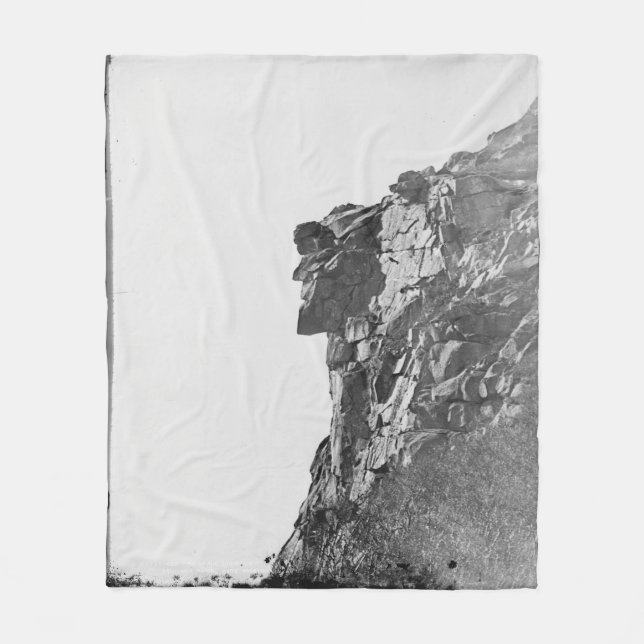 Velho Homem no cobertor da montanha (Frente)