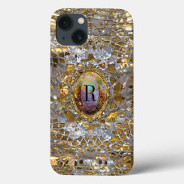 Velho Monograma Elegante Chic Hollywood