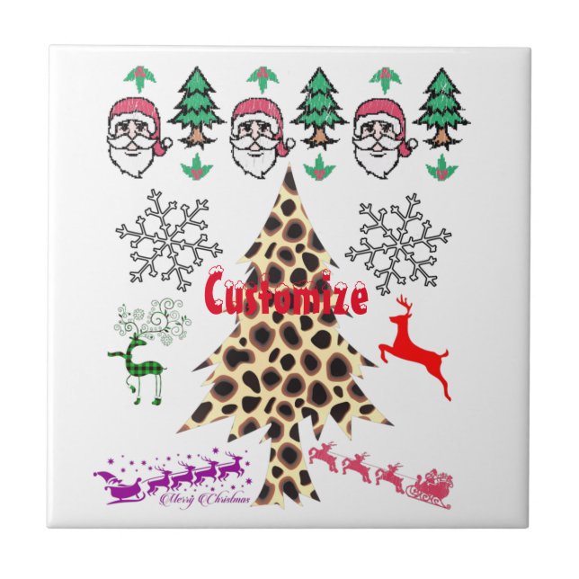 Velho Natal Aleatório Mishmash Thunder_Cove (Frente)