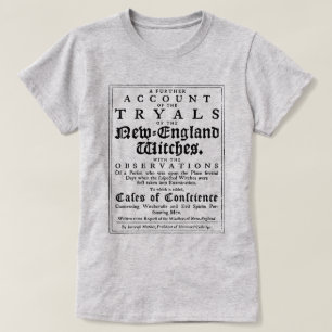 Velho Salem Witch Testa Camisa