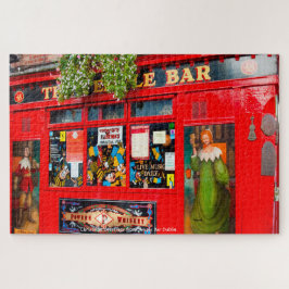 Velhos Pubs de Dublin. Quebra-cabeça da Irlanda