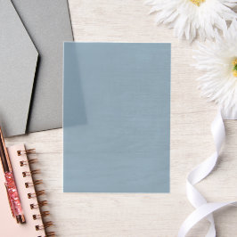 Vellum Casamento Azul Empoeirado