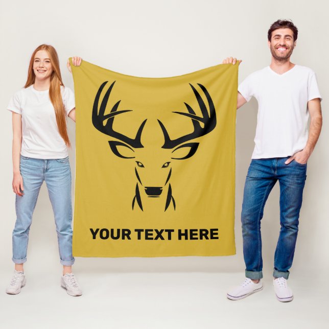 Velo Caça personalizada de veados em cobertor para caça (In Situ)