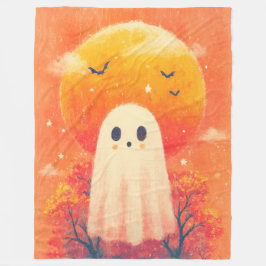 Velo Cobertor Aconchegante de Halloween Fofo